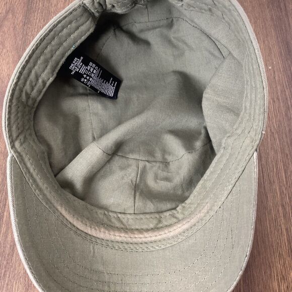 Forever 21 Green Military Army Painters Hat Cap Southwest Embroidered OSFM - Picture 7 of 7